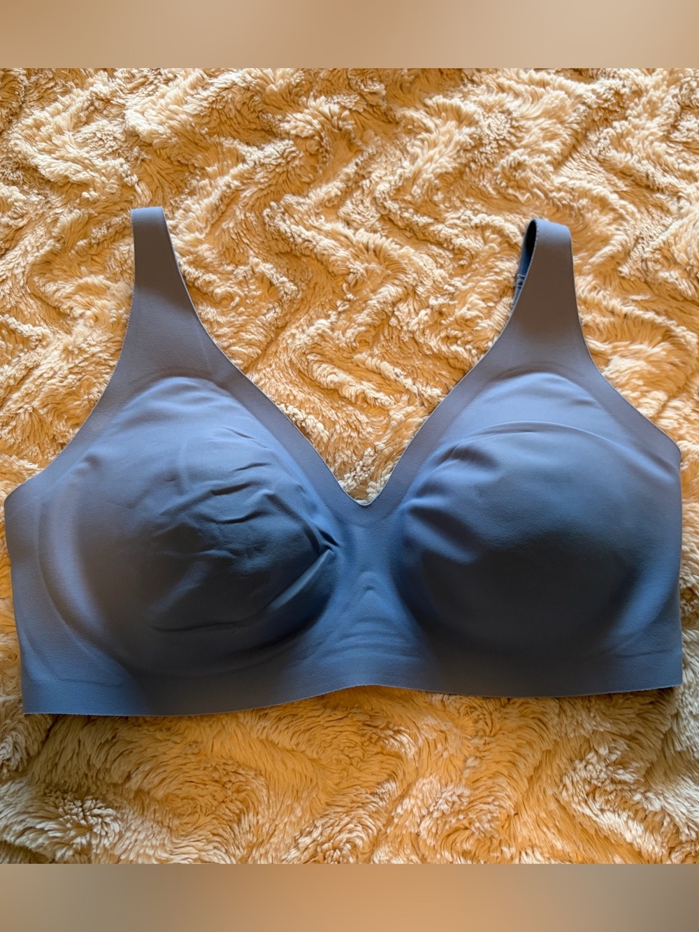 knix Revolution Wireless Bra Slate Blue XS++ NWOT